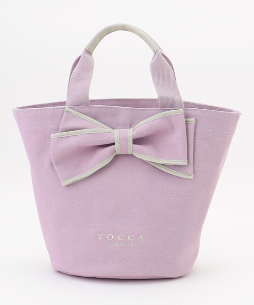 トッカ　TOCCA ＴＩＥＤ　ＲＩＢＢＯＮ　ＢＡＳＫＥＴ　かごバッグ RIBBON BASKET かごバッグ （かごバッグ）｜TOCCA / トッカ