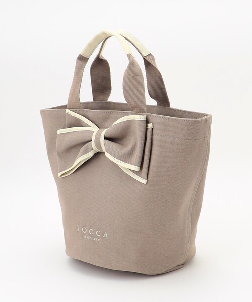 TOCCA（トッカ） トートバッグ RIBBON KNOT CANVASTOTE キャンバス