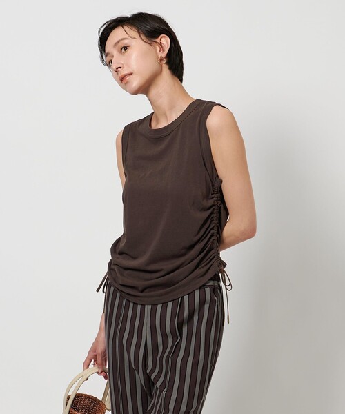 tシャツ ノースリーブカットソー「セットアップ対応可能」 レディース 楽天市場】Tシャツ レディース カップ付き タンクトップ