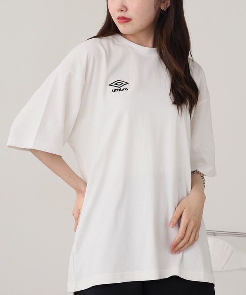 【UMBRO】 ★ PopRush Graphic S/S TEE ★ 男女共用 UMBRO/アンブロ Graphic T-shirt Tシャツ（Tシャツ/カットソー