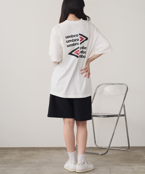 【UMBRO】 ★ PopRush Graphic S/S TEE ★ 男女共用 ☆関税込☆UMBRO☆HBL OG SIDE TAPE CREW-NECK SHORT SLEEVE T