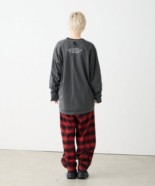 VIRGOwearworks（ヴァルゴウェアワークス） tシャツ FUZZ BURNOUT L/S