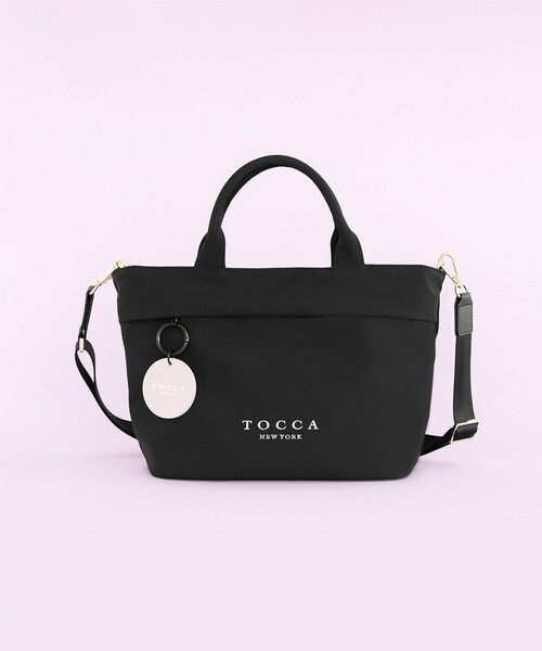 Tocca トッカ　2way トートバック TOCCA 「TOCCA」 2WAYバッグ F ブラック レディース : ZOZOTOWN