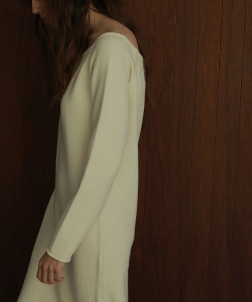 「ETRE TOKYO」 ニットワンピース FREE ブラック レディース_画像7