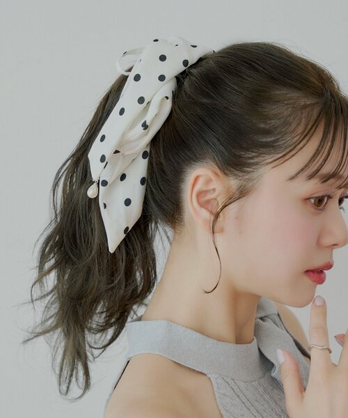 小物 Chico Chico シュシュ ドットスクエアシュシュ : ZOZOTOWN Yahoo!店