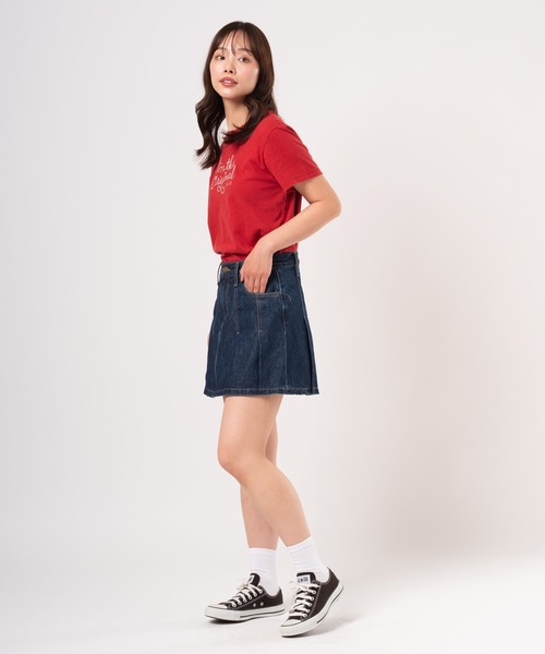 Levi's（リーバイス） デニムスカート PLEATED ミニスカート