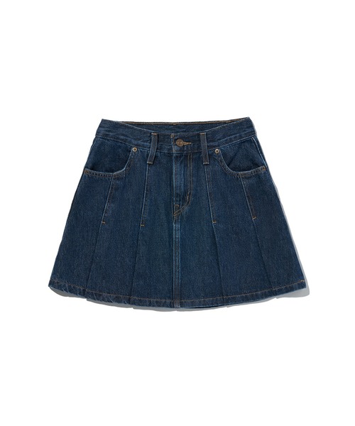 ふ*み様 リーバイス PLEATED ミニスカート 25inch Levi's（リーバイス） デニムスカート PLEATED ミニスカート