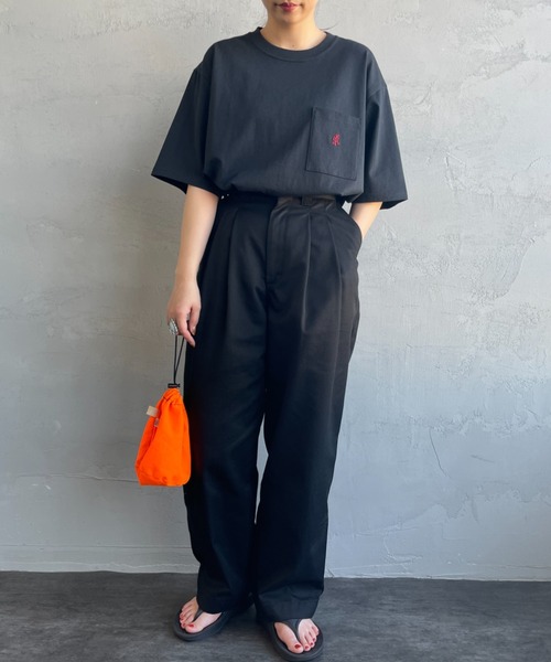 「Gramicci」 半袖Tシャツ L ホワイト レディース