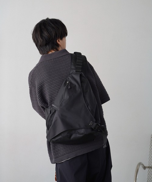 「WYM LIDNM」 半袖ニット L グレー メンズ