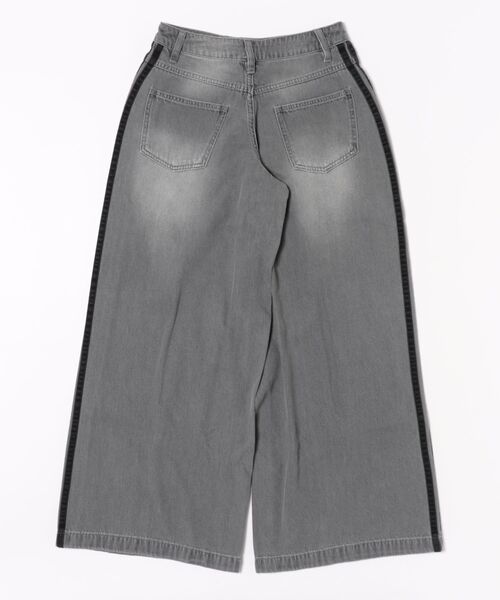 adidas（アディダス） パンツ W DENIM WIDE PANT ロングパンツ JV7455