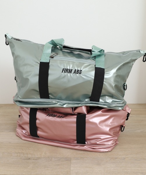 FUNALIVE ボストンバッグ 防水加工ラミネートコーティング大容量2