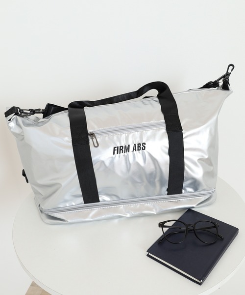 FUNALIVE ボストンバッグ 防水加工ラミネートコーティング大容量2