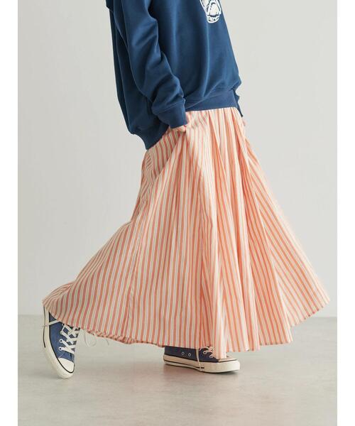 「AMERICAN HOLIC」 フレアスカート M グリーン レディース_画像3