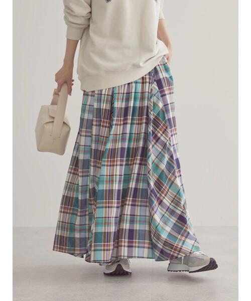「AMERICAN HOLIC」 フレアスカート M グリーン レディース_画像9