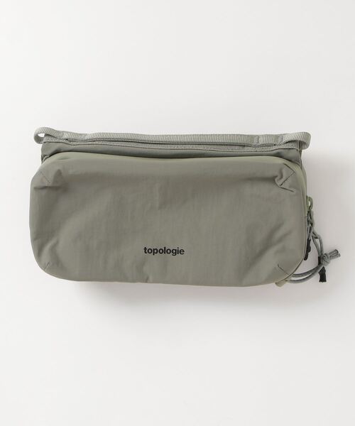 topologie ショルダーバッグ グレー Topologie 「Topologie」 ショルダーバッグ F グレー メンズ
