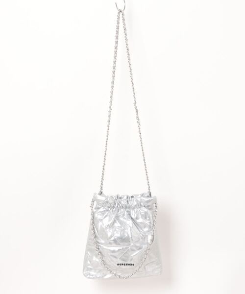 Ritzy」 「noromoro」ショルダーバッグ FREE シルバー レディース