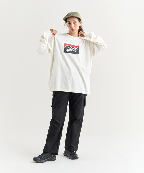 NANGA（ナンガ） tシャツ NANGA×RYUJI KAMIYAMA L/S TEE メンズ 
