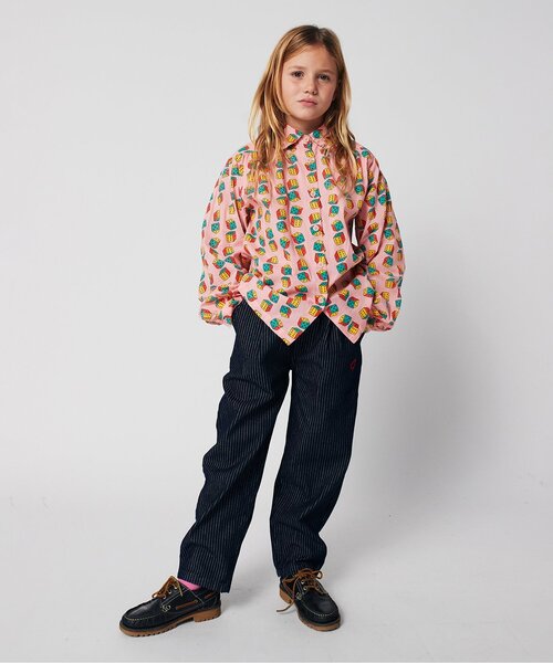BOBO CHOSES（ボボショーズ） ブラウス シャツ 総柄Dices長袖ブラウス 