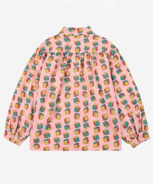 BOBO CHOSES（ボボショーズ） ブラウス シャツ 総柄Dices長袖ブラウス 