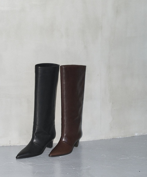 Le Talon GRISE（ル タロン グリーズ） ブーツ GRISE5.5cmレザーポイン