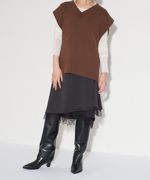 Le Talon GRISE（ル タロン グリーズ） ブーツ GRISE5.5cmレザーポイン