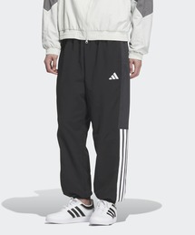 ★人気　アディダス　刺繍ロゴ　スウェットパンツ　ジャージ　ブラック　105 adidas（アディダス） スウェットパンツ ジャージ ワーディングパック