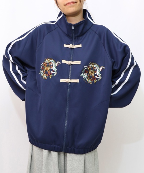 ScoLar Parity スカラー パリティ ジャージ ブルゾン カンフー ScoLar Parity（スカラーパリティ） ブルゾン アウター 353109：ウサギ