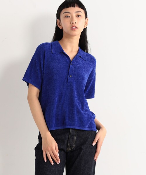 「EDITION」 半袖ニット 34 レッド系その他 レディース_画像3