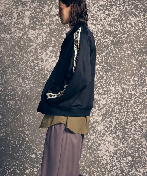 MAISON SPECIAL 「MAISON SPECIAL」 ジップアップブルゾン 2 ブラック