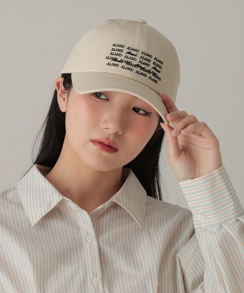 ALAND キャップ 帽子 「UNISEX」ALAND／ロゴレタリングCAP レディース