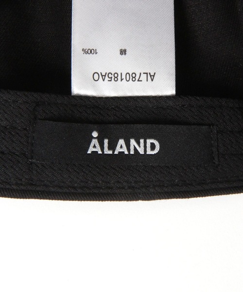 ALAND キャップ 帽子 「UNISEX」ALAND／ロゴレタリングCAP レディース