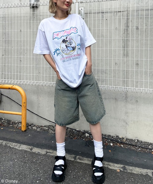 「4GEEKs by SPIRALGIRL」 半袖Tシャツ FREE ホワイト レディース_画像8