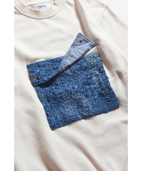 「FDMTL」 スウェットカットソー 1 ホワイト メンズ_画像6