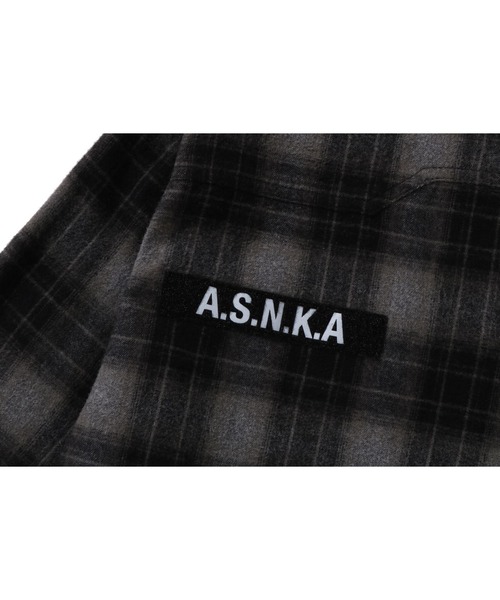 A BATHING APE（アベイシングエイプ） シャツ FLANNEL CHECK TACTICAL