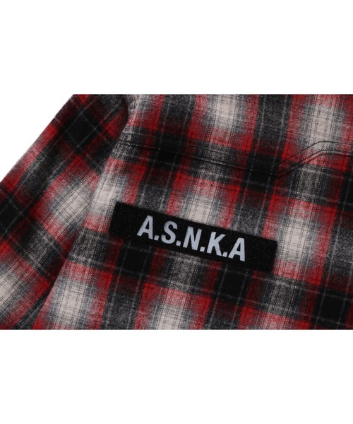 A BATHING APE（アベイシングエイプ） シャツ FLANNEL CHECK TACTICAL