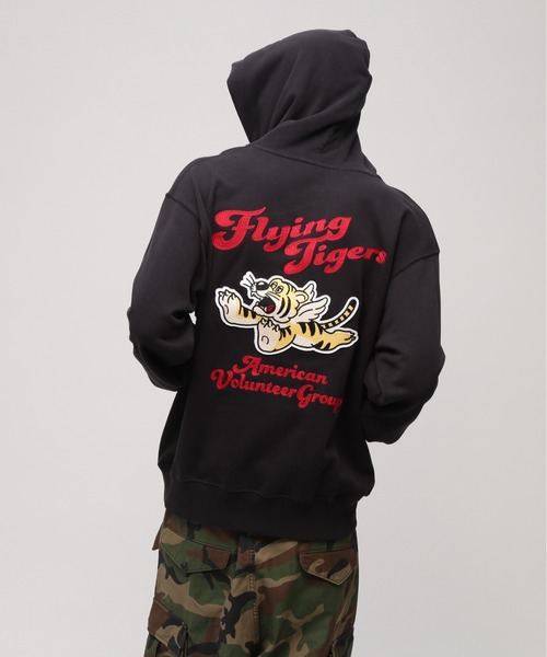 AVIREX（アヴィレックス） パーカー FLYING TIGER PULLOVER PARKA