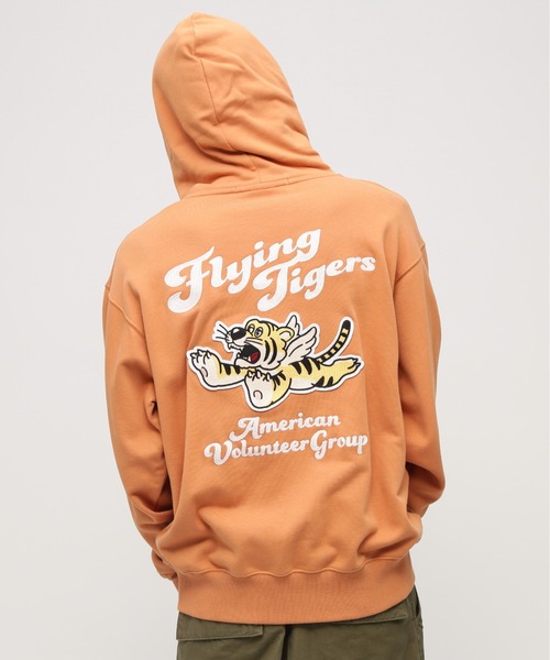 AVIREX フライングタイガー ボンバージャケット　G-2 美品　値下げ可 AVIREX（アヴィレックス） パーカー FLYING TIGER PULLOVER PARKA
