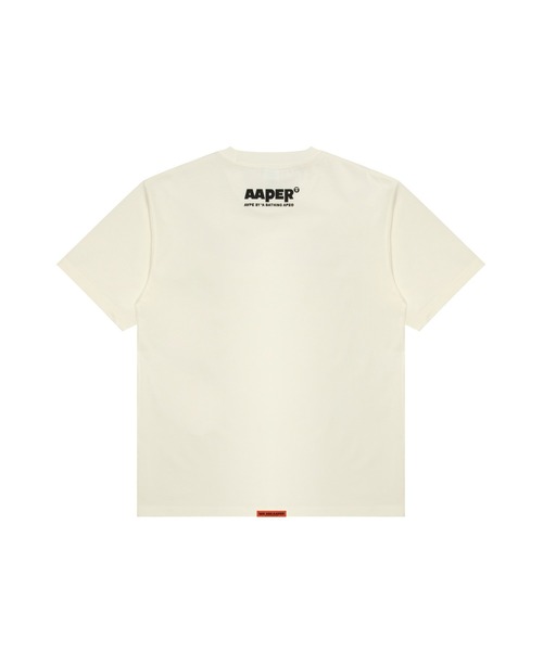 「AAPE BY A BATHING APE」 半袖Tシャツ MEDIUM ピンク メンズ_画像4