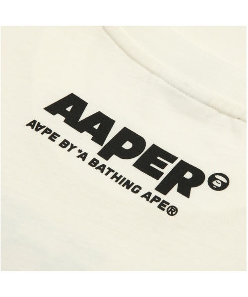 「AAPE BY A BATHING APE」 半袖Tシャツ MEDIUM ピンク メンズ_画像6