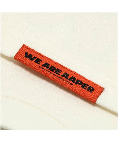 「AAPE BY A BATHING APE」 半袖Tシャツ MEDIUM ピンク メンズ_画像7