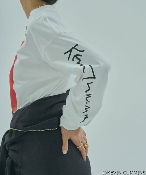 ROSE BUD（ローズバッド） tシャツ (CREOLME)KEVIN CUMMINS PHOTO L/S