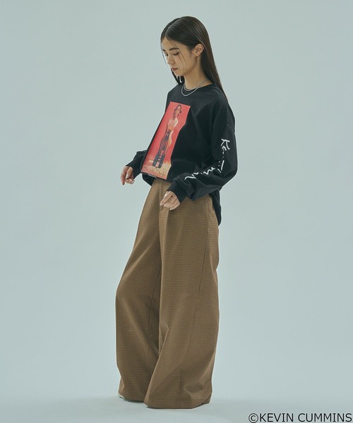 ROSE BUD（ローズバッド） tシャツ (CREOLME)KEVIN CUMMINS PHOTO L/S