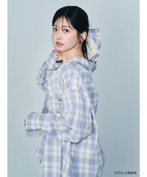 LILY BROWN（リリーブラウン） シュシュ ハーフフリルシュシュ