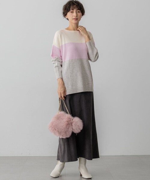 23区(ニジュウサンク) ニット セーター ウールカシミヤ カラー 23区(ニジュウサンク) ニット セーター ウールカシミヤ カラー