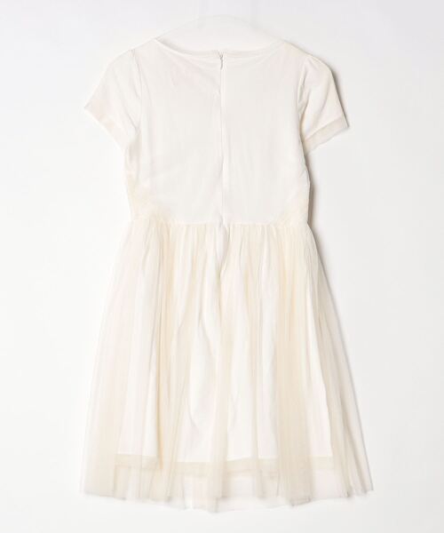 「Chesty」 ビジュー半袖ワンピース 0 ベージュ レディース_画像2