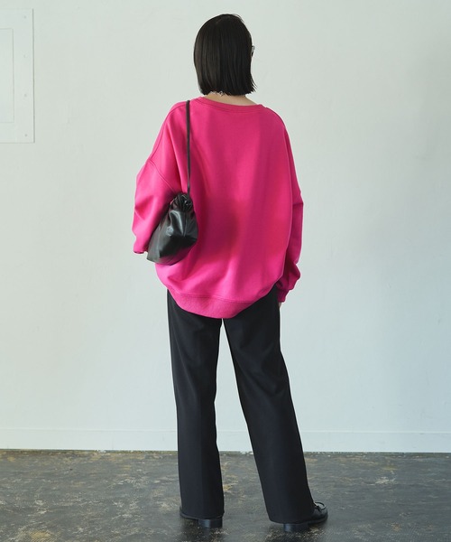 「LOUNGEDRESS」 スウェットカットソー FREE グリーン レディース_画像6