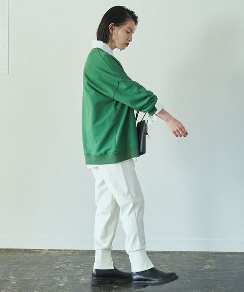 「LOUNGEDRESS」 スウェットカットソー FREE グリーン レディース_画像8