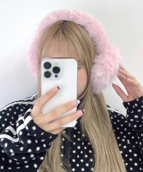 WEGO（ウィゴー） 耳当て イヤーマフ WEGO/カラーファーイヤーマフ