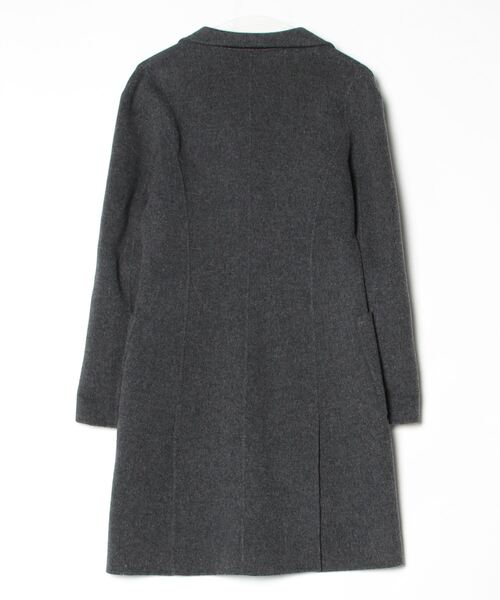 セオリー　コート　ダークグレー　S theory（セオリー） 」 チェスターコート S グレー レディース