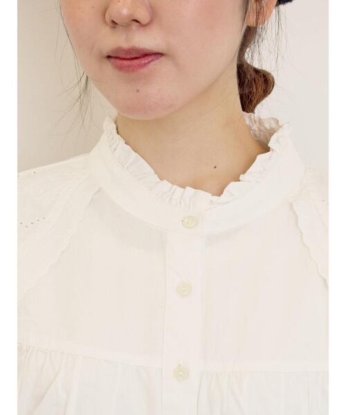 もも【vintage】刺繍　ブラウス Vuelta フラワー総刺繍ブラウス(ブラウス・シャツ) | Jocomomola